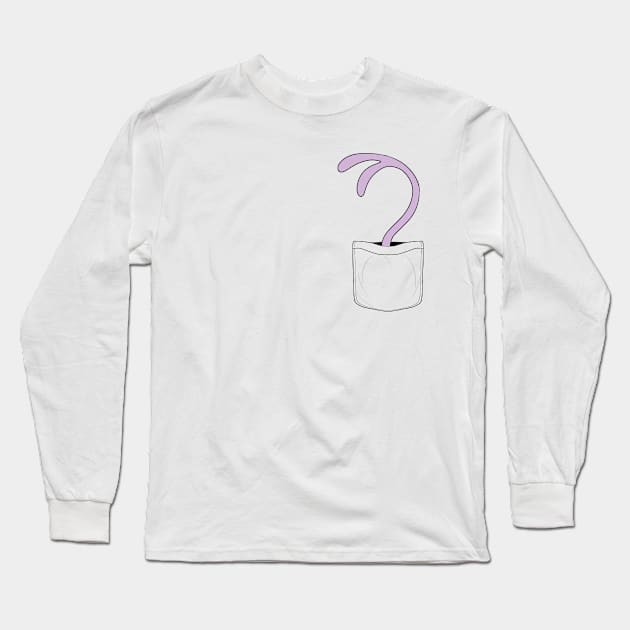 Psychic tail (pocket) Long Sleeve T-Shirt by Suika-X